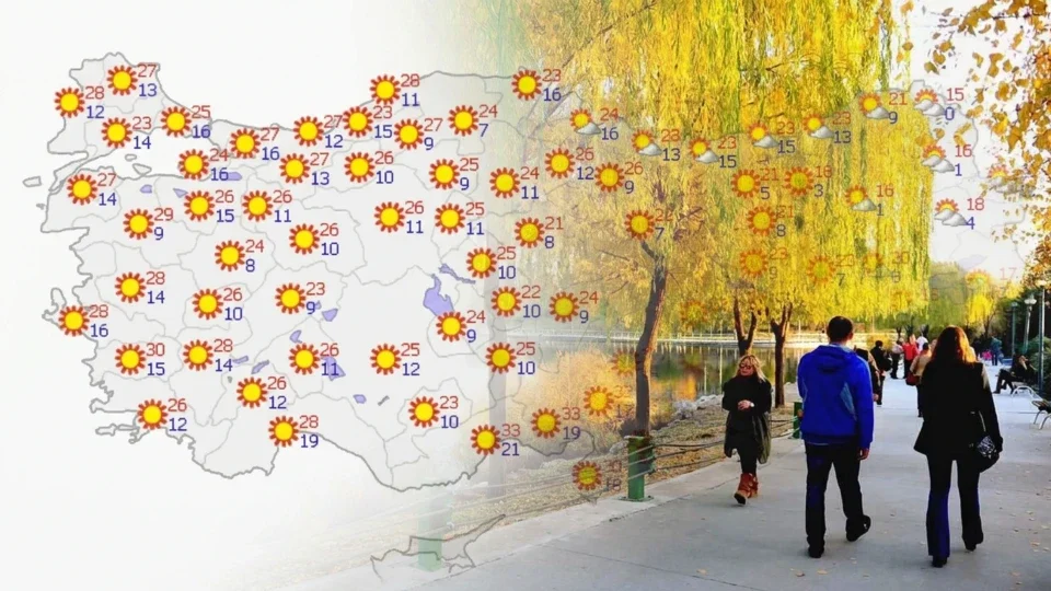 10-11 Ekim hafta sonu için yağış ve sıcaklık dengesi değişiyor