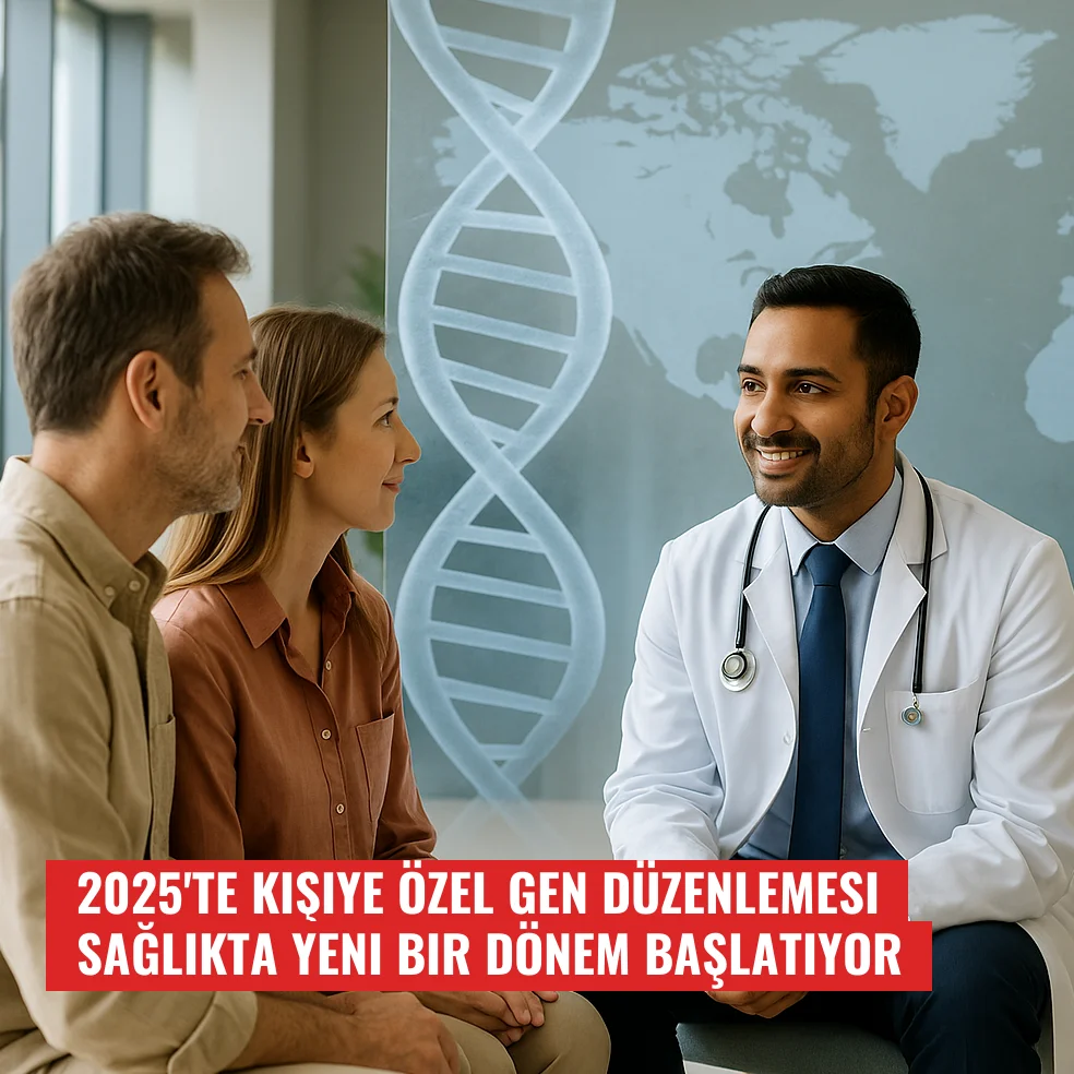 2025'te Kişiye Özel Gen Düzenlemesi Sağlıkta Yeni Bir Dönem Başlatıyor