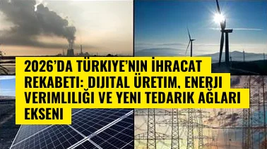2026’da Türkiye’nin İhracat Rekabeti: Dijital Üretim, Enerji Verimliliği ve Yeni Tedarik Ağları Ekseni