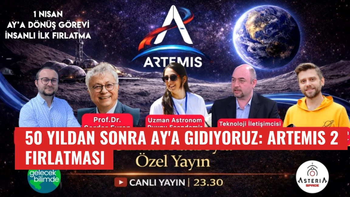 50 Yıldan Sonra Ay'a Gidiyoruz: Artemis 2 Fırlatması