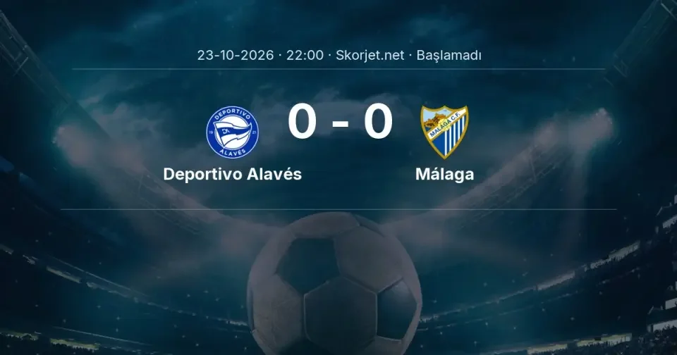 Alaves ile Malaga maçında yayın arayışı sürüyor