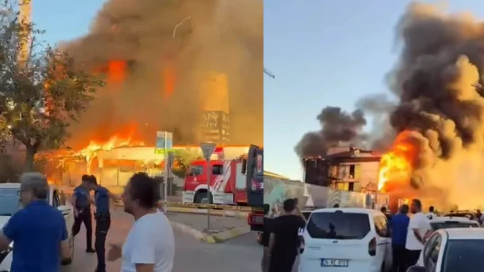 Ataşehir’de Yangın Alarmı Birden Fazla Noktada Ekipleri Seferber Etti