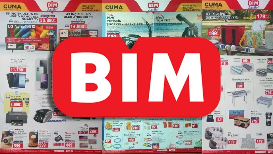 BİM 22 Mayıs Aktüel Kataloğu: Bu Cuma BİM'e Neler Geliyor?