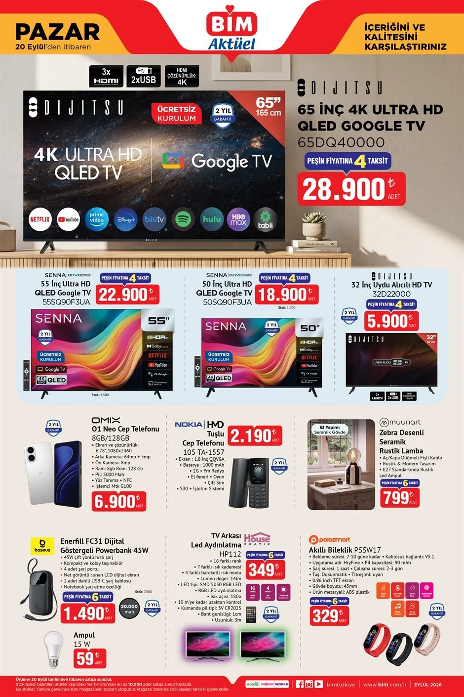 BİM’de 20-25 Eylül haftasında çocuk valizinden dijital çay makinesine yeni fırsatlar