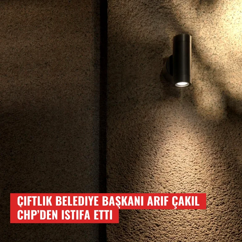 Çiftlik Belediye Başkanı Arif Çakıl CHP’den istifa etti
