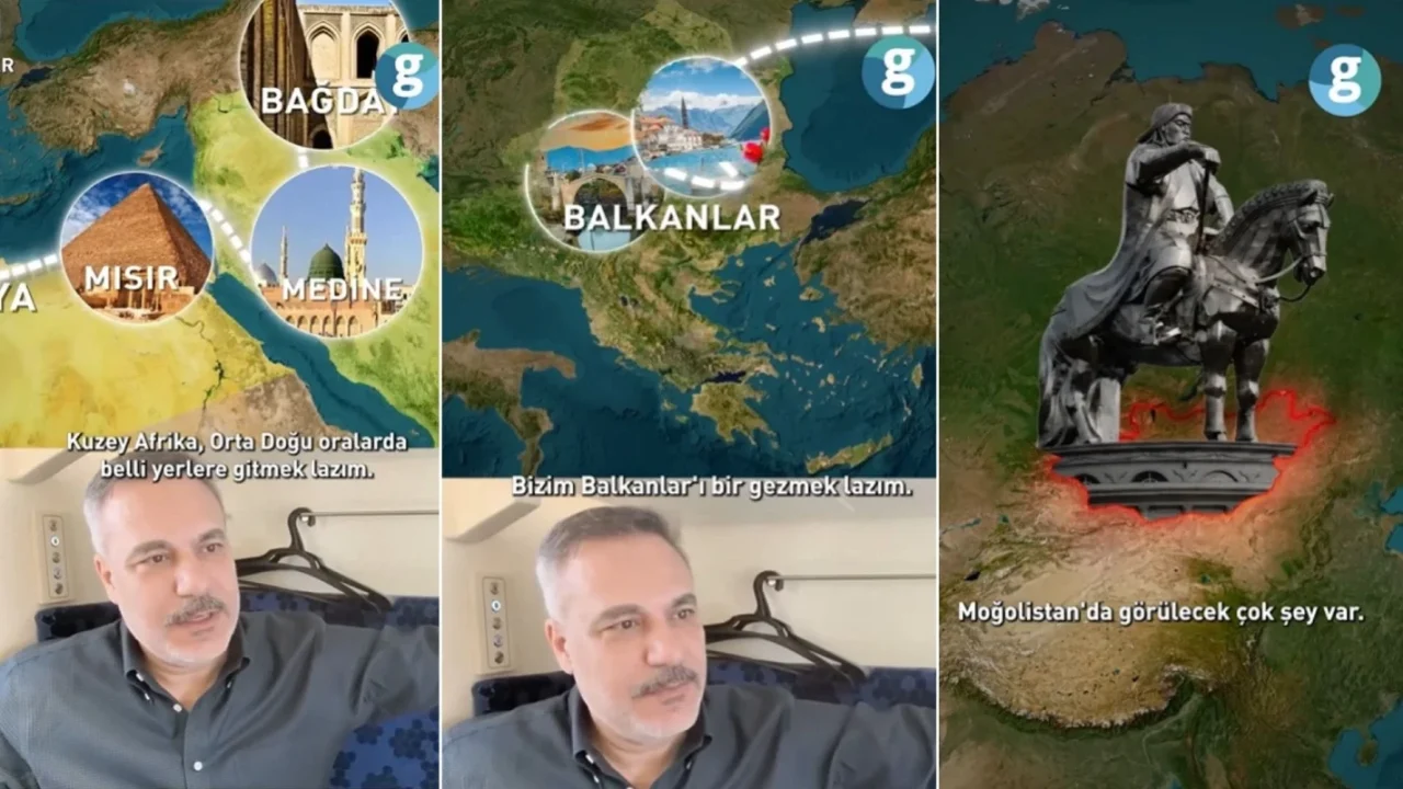 Dışişleri Bakanı Hakan Fidan'dan gençlere seyahat tavsiyesi: Görülmesi gereken yerleri sıraladı