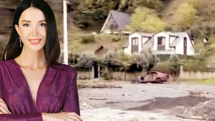 Elif Ece Uzun sel felaketinin ardından çocuklarıyla evine dönemiyor