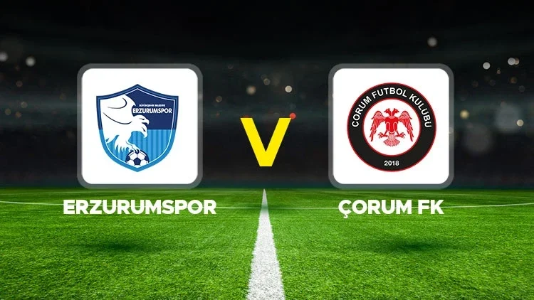 Erzurumspor ile Çorum FK 10. hafta mücadelesinde karşılaşıyor