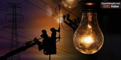 Etimesgut’ta 27 Ekim elektrik kesintisi için saat uyarısı