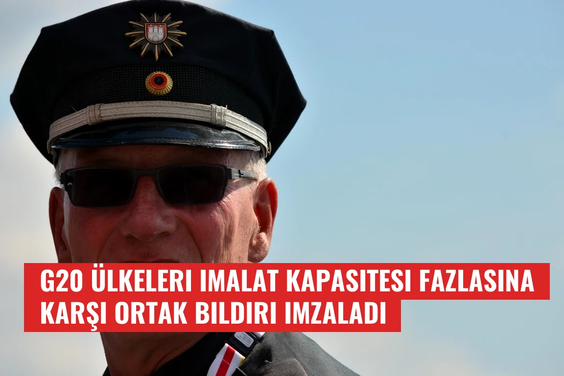 G20 ülkeleri imalat kapasitesi fazlasına karşı ortak bildiri imzaladı