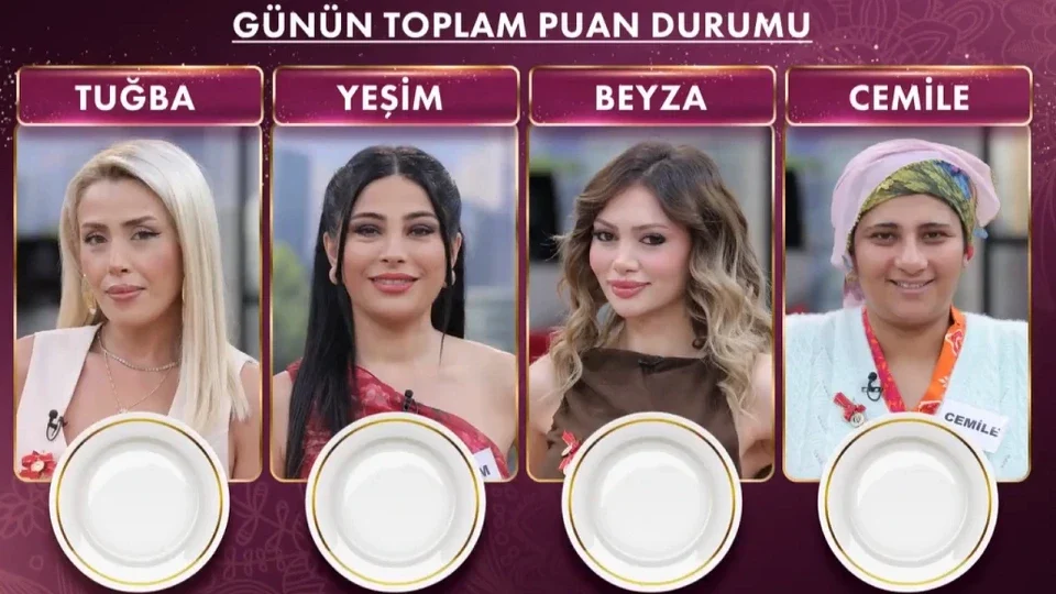 Gelinim Mutfakta 7 Ekim 2026 puan durumu için gözler günün birincisinde