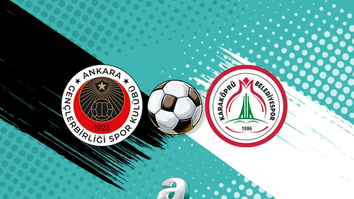 Gençlerbirliği ile Karaköprü Belediyespor Türkiye Kupası’nda karşı karşıya