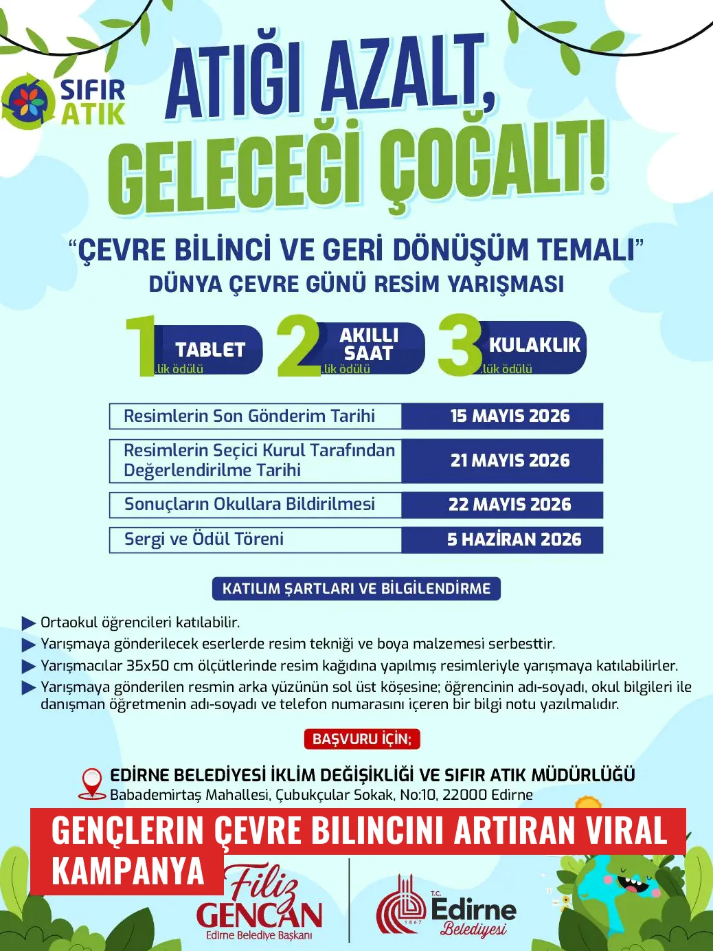 Gençlerin Çevre Bilincini Artıran Viral Kampanya