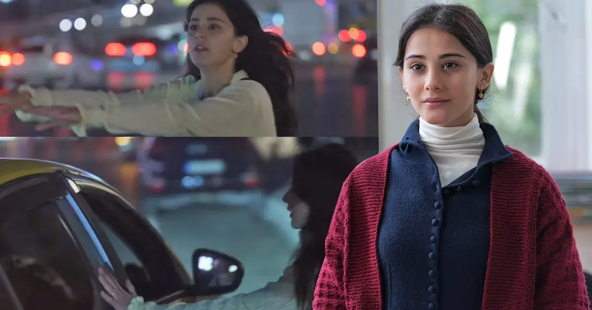 Helin Kandemir sette yanlış taksiye bindi