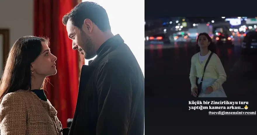 Helin Kandemir sette yanlış taksiye bindi