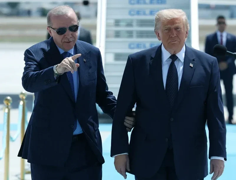 İlk karşılaşmada samimi diyalog: Erdoğan ve Trump'ın konuşması ortaya çıktı