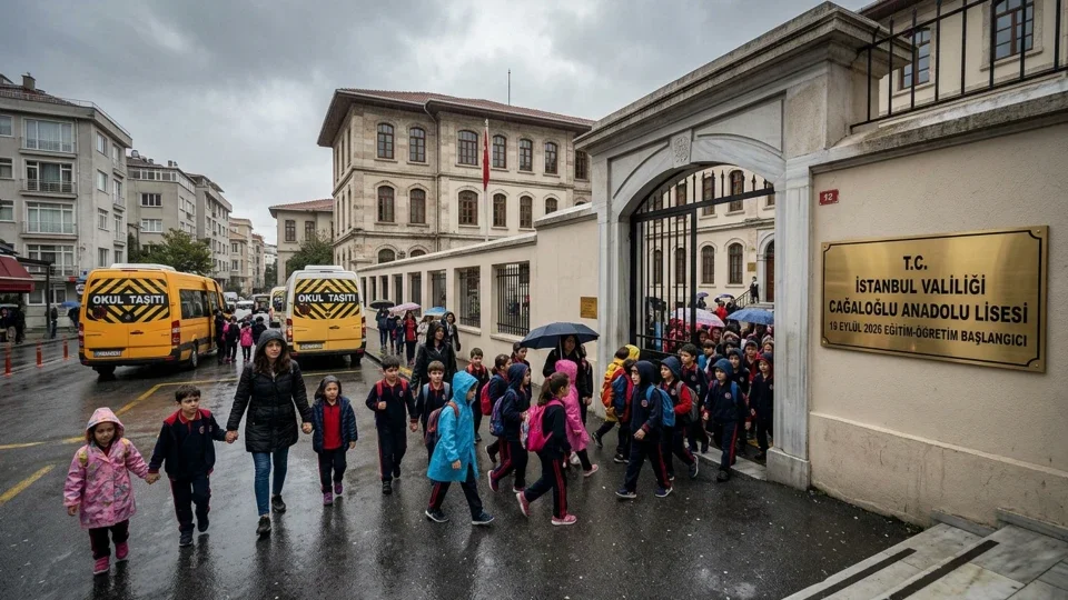 İstanbul’da 19 Ekim 2026 Pazartesi okullar açık