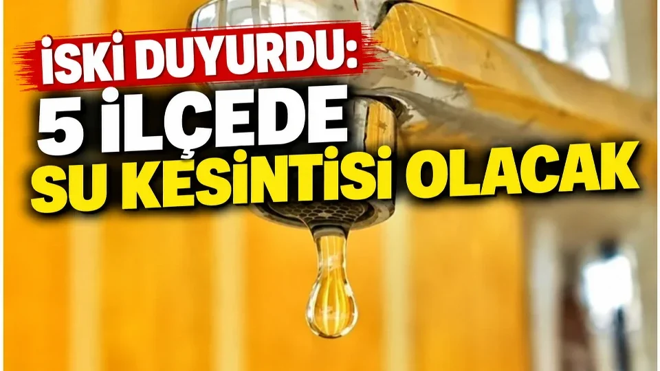 İstanbul’da 9 Ekim 2026 su kesintisi Beyoğlu ve Şişli’de yaşayanları ilgilendiriyor