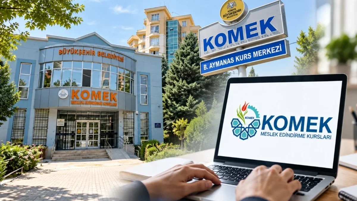 Konya KOMEK ve ASEM kayıtları başladı başvuru ekranı erişime açıldı