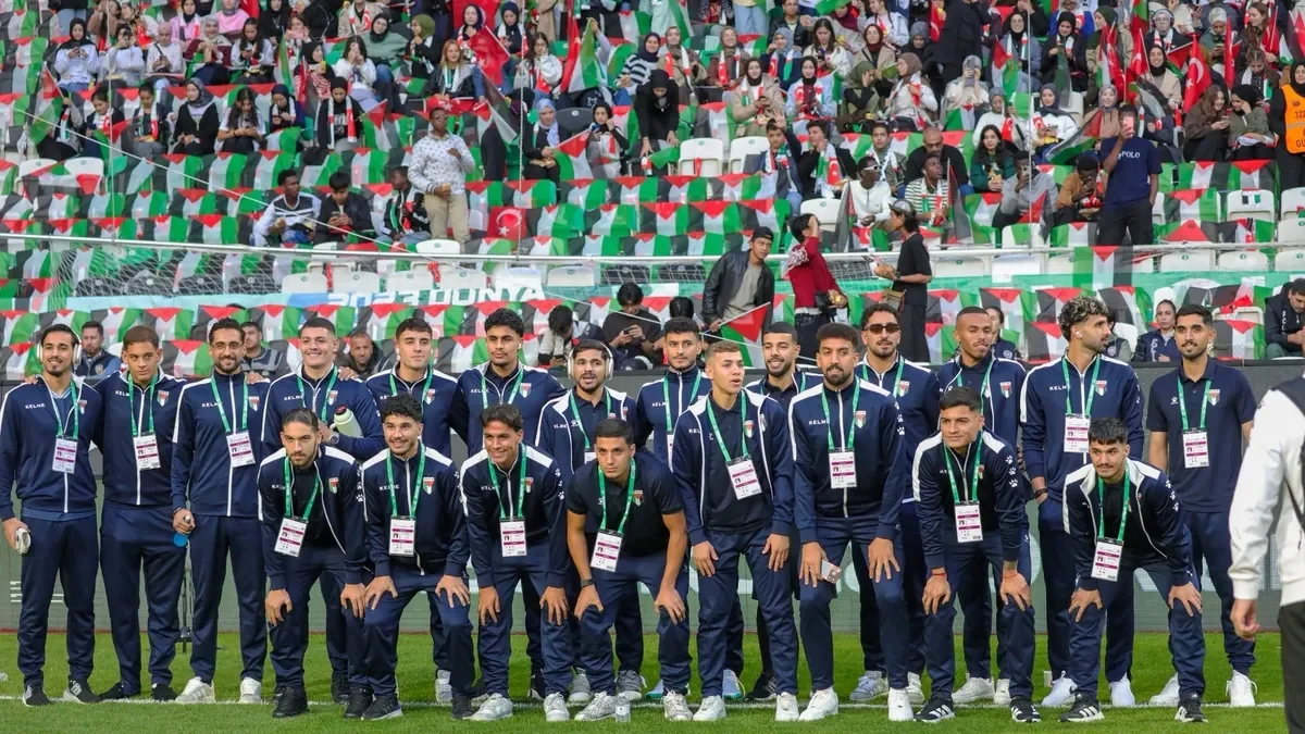 Konyaspor ile Filistin Milli Takımı Konya’da dayanışma için buluştu