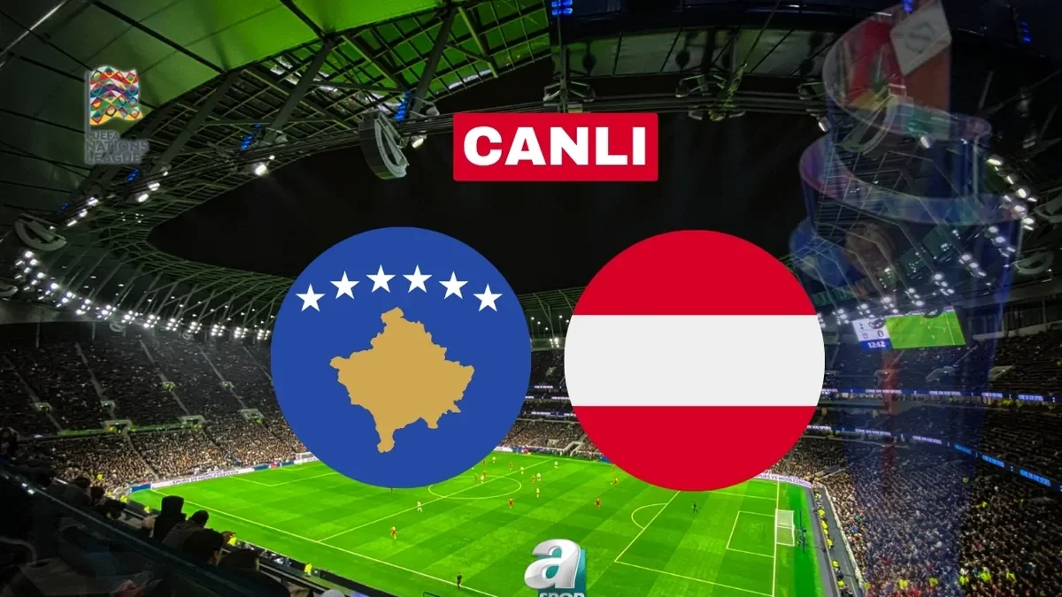 Kosova Avusturya karşılaşması için canlı yayın heyecanı
