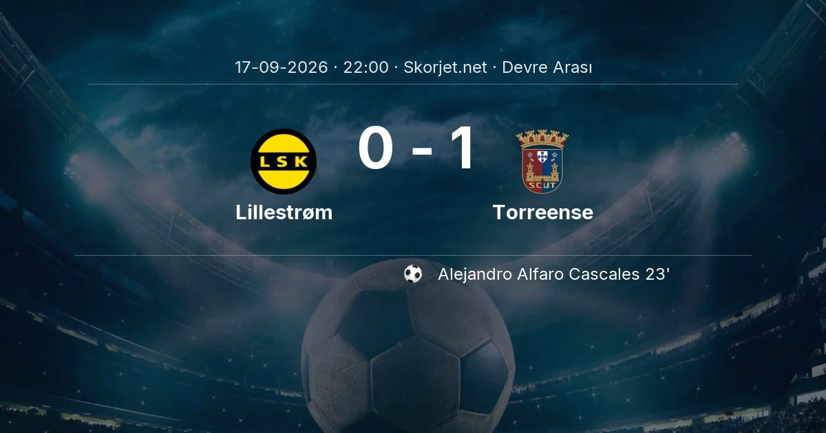 Lillestrom ile Torreense Avrupa Ligi’nde kritik sınavda