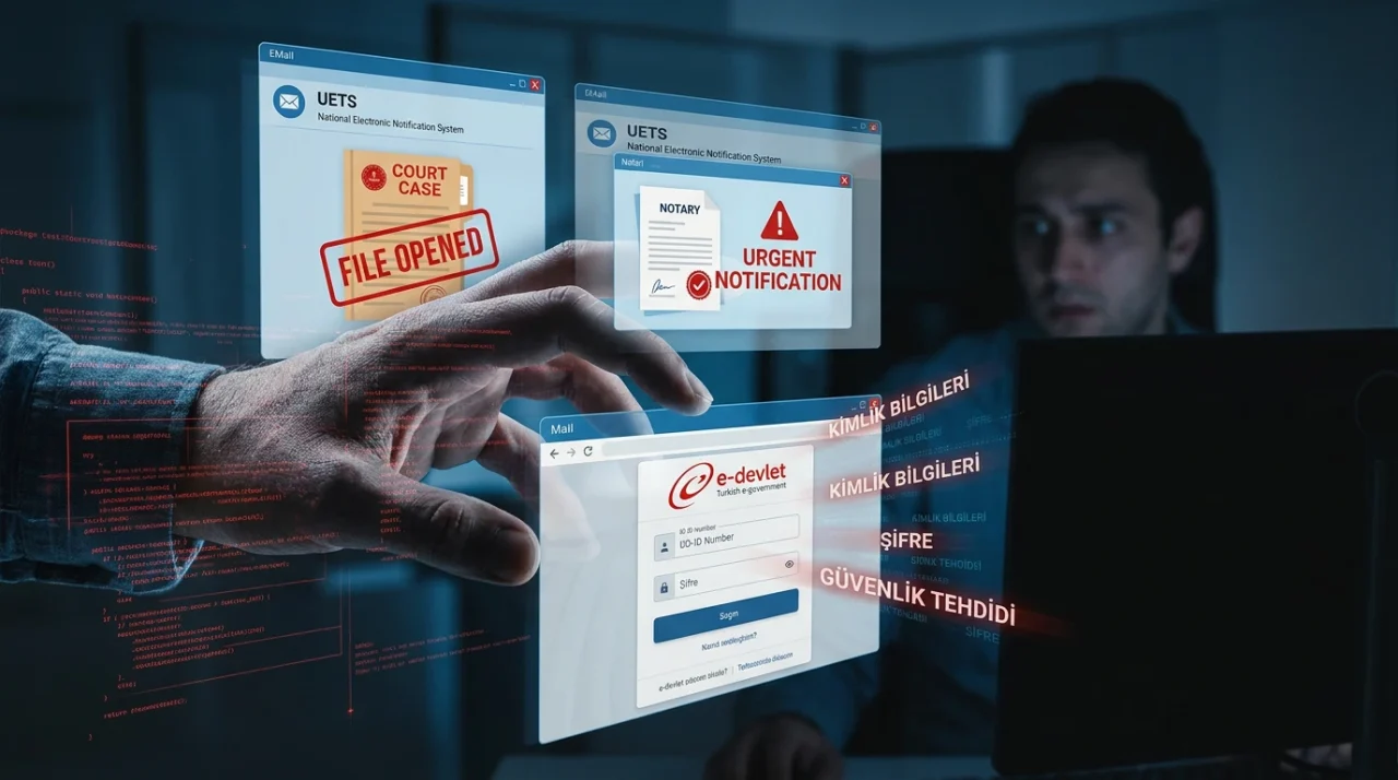 Mahkeme ve noter e-postalarına dikkat: e-Devlet hesaplarını hedef alıyorlar