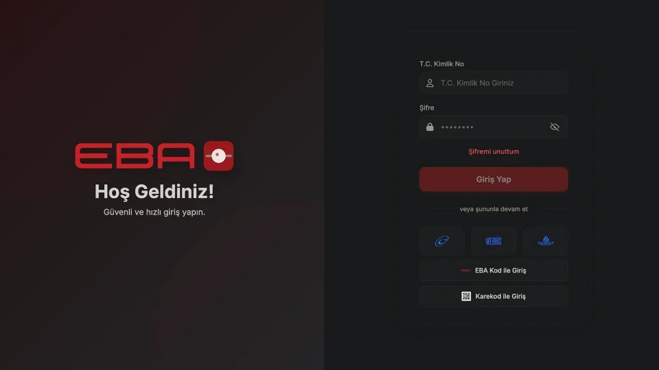 MEB EBA giriş ekranı öğrenciler ve veliler için açıldı