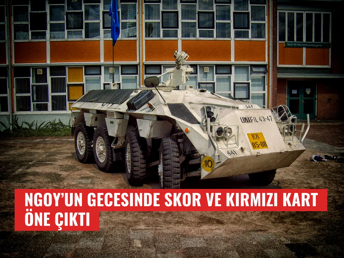 Ngoy’un gecesinde skor ve kırmızı kart öne çıktı