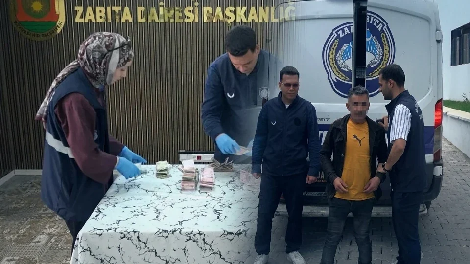 Otogarda yakalandı: Dilencinin üzerinden çıkan para dudak uçuklattı