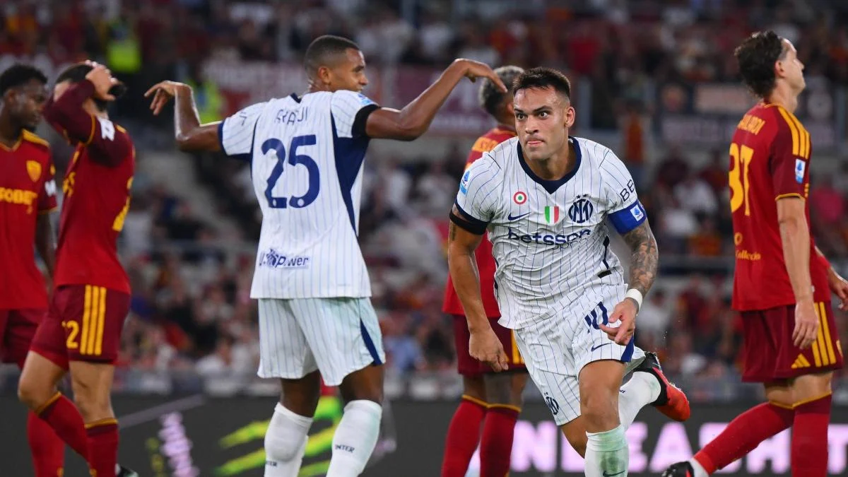 Roma ile Inter dört gollü mücadelede yenişemedi
