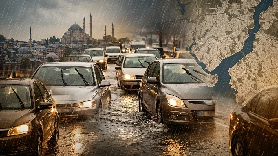 Sağanak bir anda bastırdı: Tüneller doldu, İstanbul için yeni uyarı