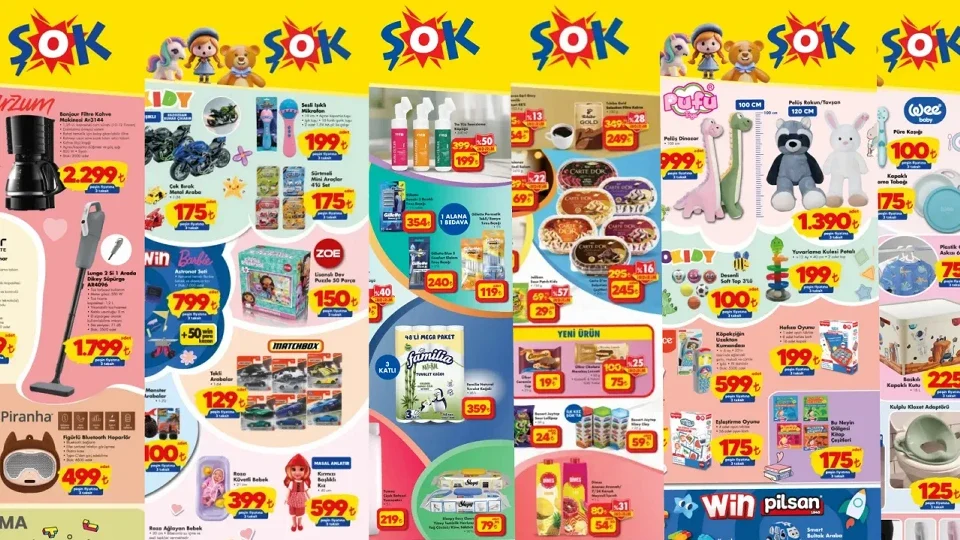 ŞOK 7 Ekim 2026 kataloğunda mutfak ve ev aletleri öne çıkıyor