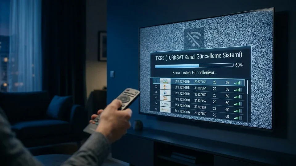 TKGS nedir, ne işe yarar? TV'de Türksat kanal güncelleme ve otomatik frekans ayarlama rehberi