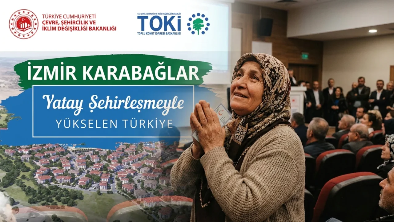 TOKİ İzmir Karabağlar kurasında hak sahipleri daire bilgilerini arıyor