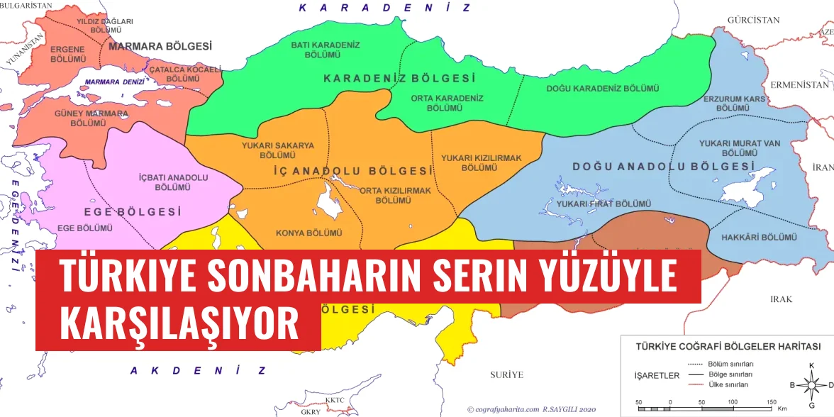 Türkiye sonbaharın serin yüzüyle karşılaşıyor
