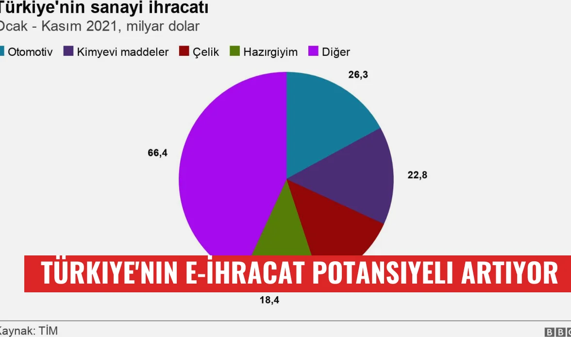 Türkiye'nin E-İhracat Potansiyeli Artıyor