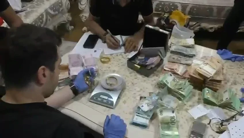 UltraAslan liderinin evinden servet çıktı! Toplam değeri: 65 milyon lira