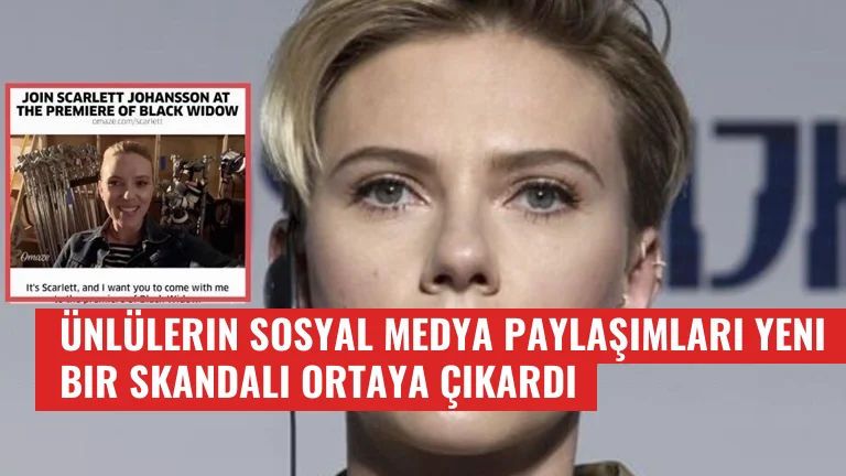 Ünlülerin Sosyal Medya Paylaşımları Yeni Bir Skandalı Ortaya Çıkardı